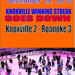 December 29, 2018 - Knoxville vs Fayetteville