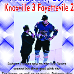 February 8, 2019 - Knoxville vs Fayetteville