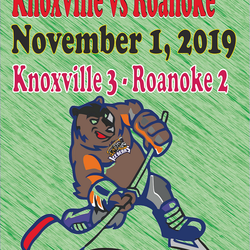 November 1, 2019 - Knoxville vs Roanoke