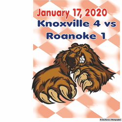 January 17,  2020 - Knoxville vs Roanoke