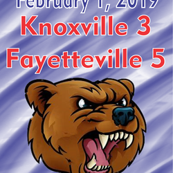 February 1, 2019 - Knoxville vs Fayetteville